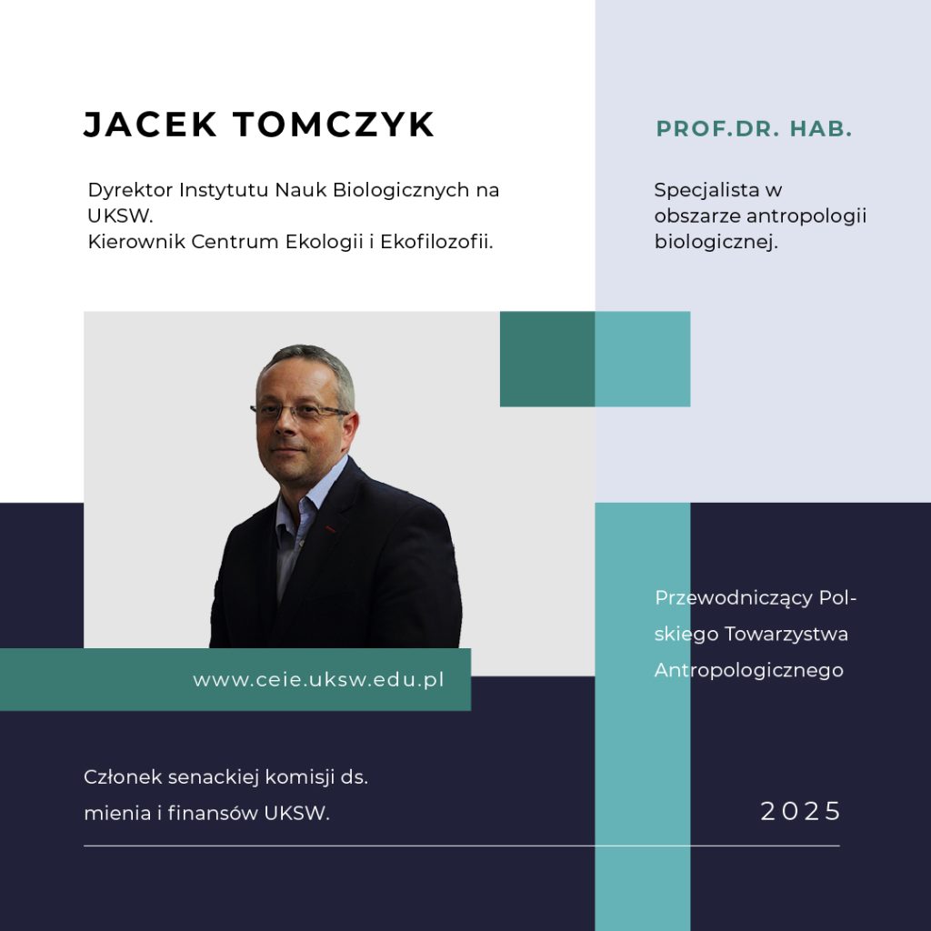 Prof. dr hab. Jacek Tomczyk