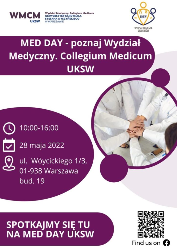 MED-DAY, CZYLI DZIEŃ OTWARTY NA WMCM – Wydział Medyczny. Collegium ...