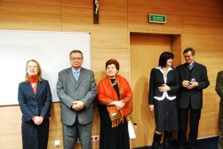 Rozdanie dyplomów magisterskich WNP 2009