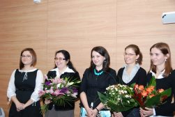 Rozdanie dyplomów magisterskich WNP 2009